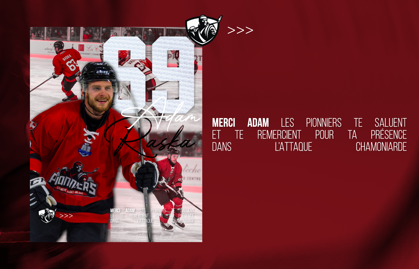 Adam Raska sur le départ