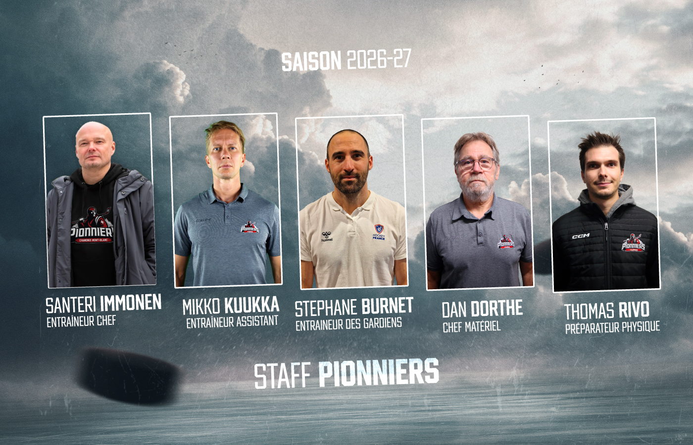 Coup de projecteur sur le staff sportif !
